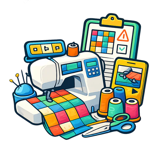 ⁠Machine Quilting Workflow Guide
