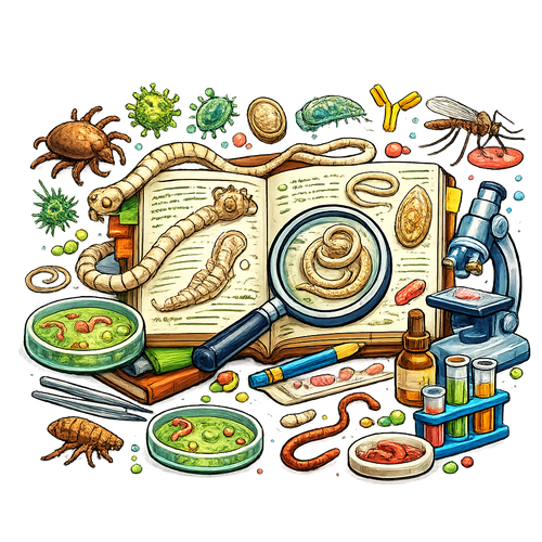 Parasitology Illustrated Study Notes