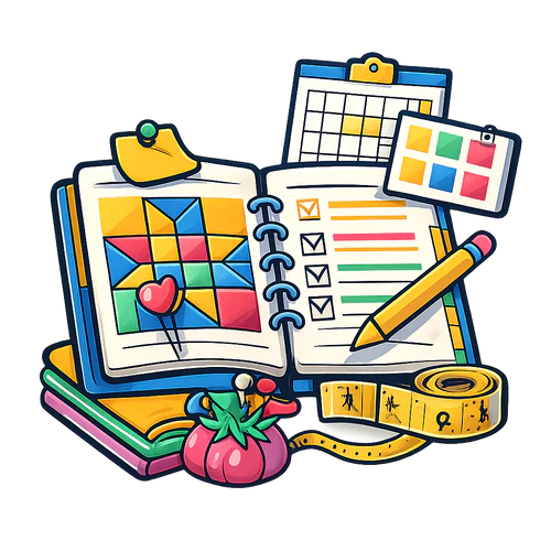 ⁠Quilt Project Planner Notes